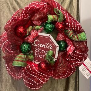 Christmas Wreath From Michaels NWT